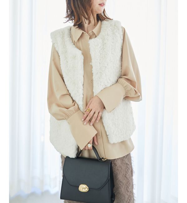 MAJESTICLEGON「アームスリットシャツ」|シャツ・ブラウス|