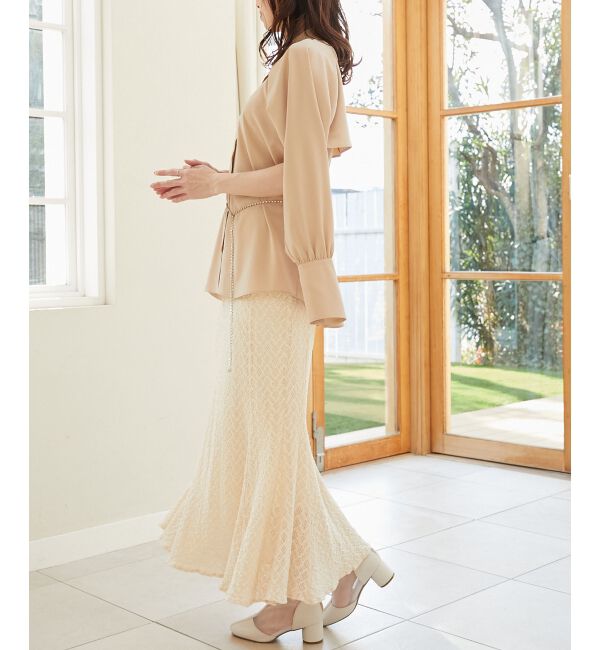 MAJESTICLEGON「アームスリットシャツ」|シャツ・ブラウス|