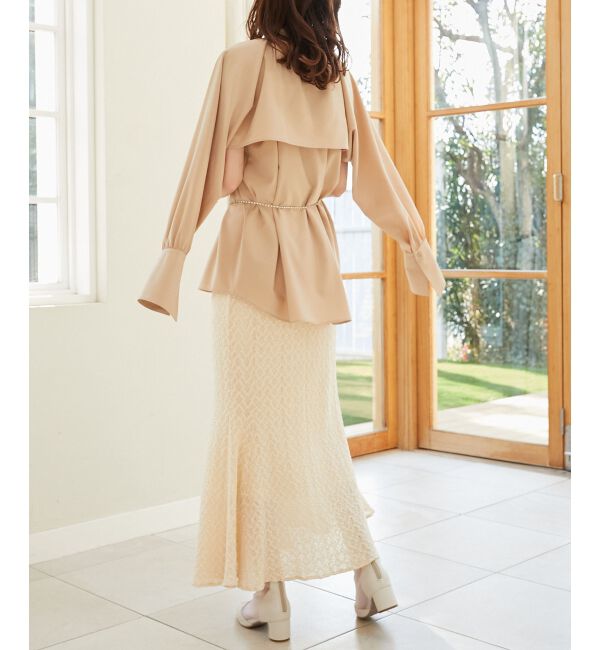 MAJESTICLEGON「アームスリットシャツ」|シャツ・ブラウス|