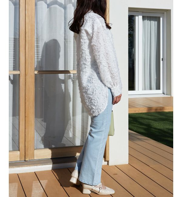 MAJESTICLEGON「アクセサリー付きマルチシャツ」|シャツ・ブラウス|