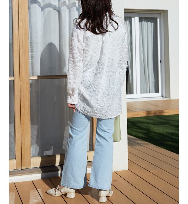 MAJESTICLEGON「アクセサリー付きマルチシャツ」|シャツ・ブラウス|