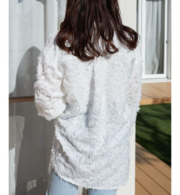 MAJESTICLEGON「アクセサリー付きマルチシャツ」|シャツ・ブラウス|