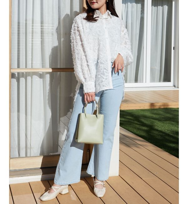 MAJESTICLEGON「アクセサリー付きマルチシャツ」|シャツ・ブラウス|