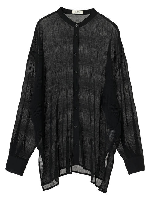 earth music&ecology「クシュクシュシアーシャツ」|シャツ・ブラウス|