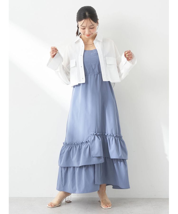 earth music&ecology「ビッグポケットショートシャツ」|シャツ・ブラウス|