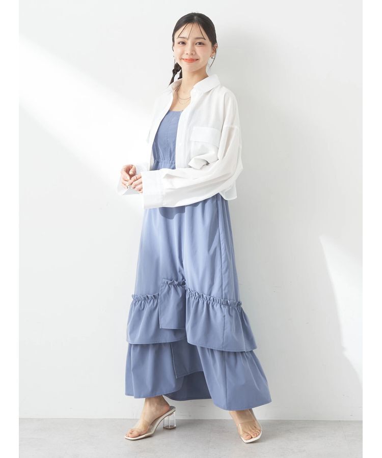 earth music&ecology「ビッグポケットショートシャツ」|シャツ・ブラウス|