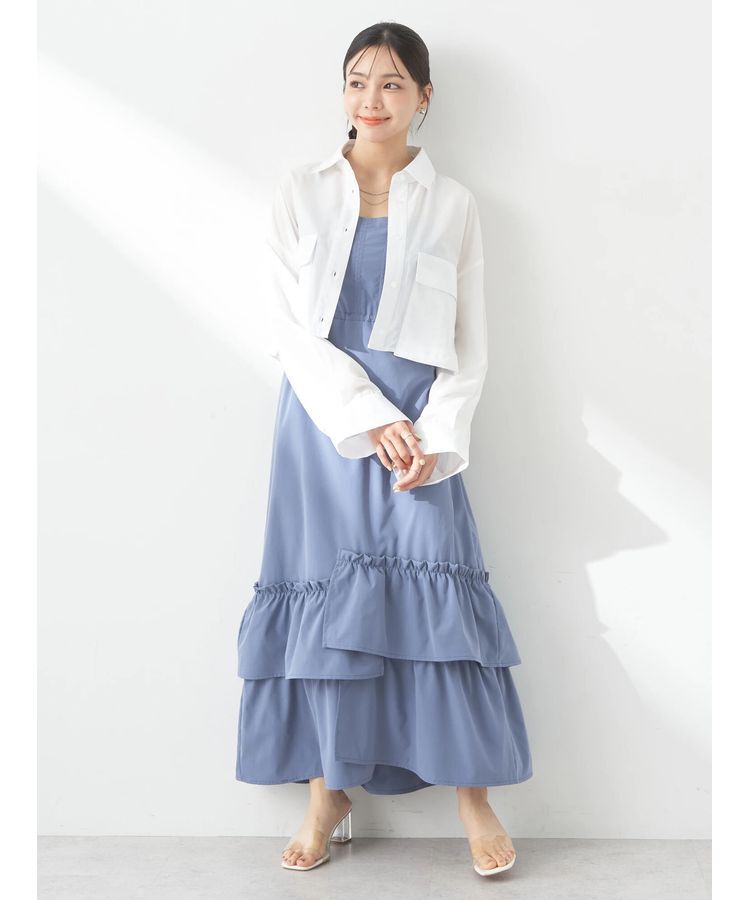 earth music&ecology「ビッグポケットショートシャツ」|シャツ・ブラウス|