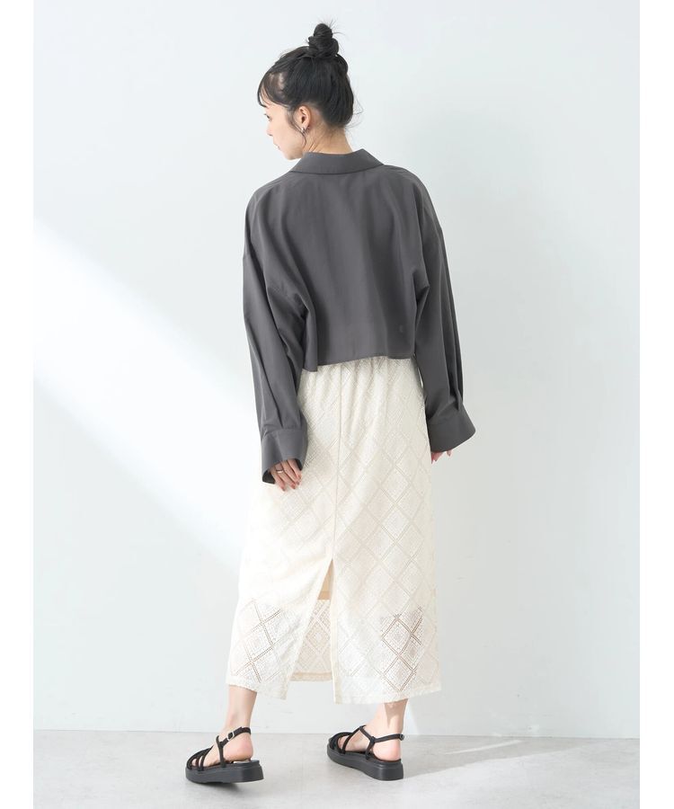 earth music&ecology「ビッグポケットショートシャツ」|シャツ・ブラウス|