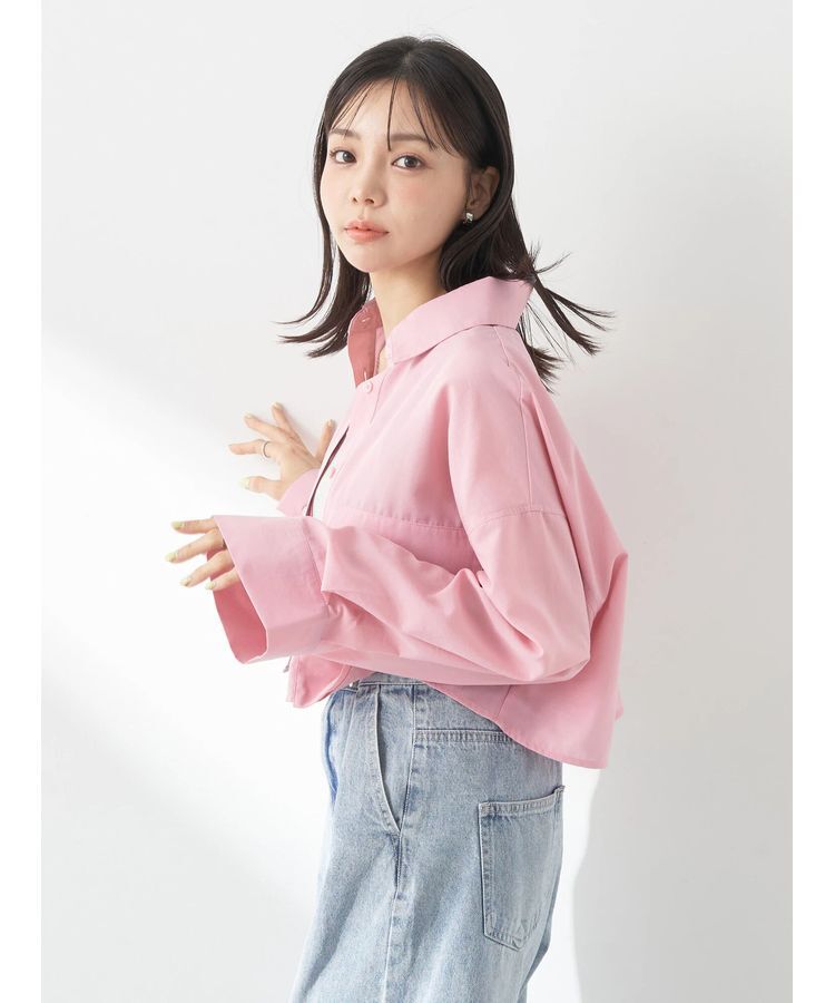 earth music&ecology「ビッグポケットショートシャツ」|シャツ・ブラウス|