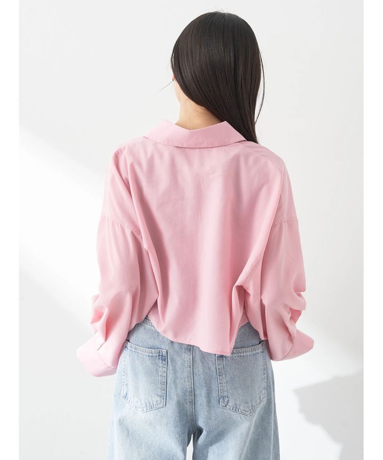 earth music&ecology「ビッグポケットショートシャツ」|シャツ・ブラウス|