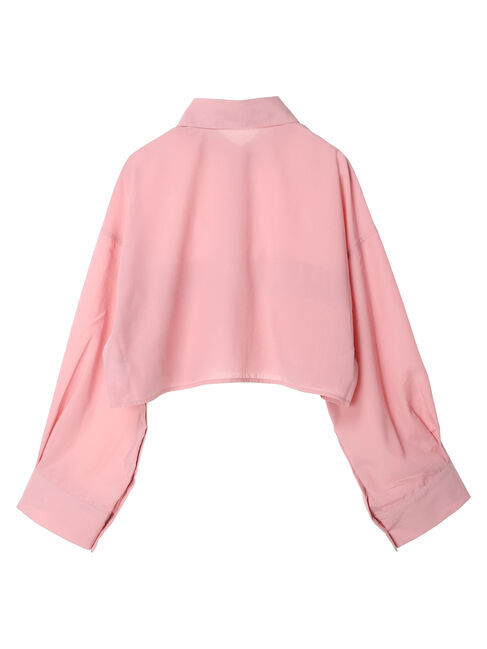 earth music&ecology「ビッグポケットショートシャツ」|シャツ・ブラウス|