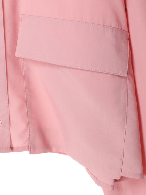 earth music&ecology「ビッグポケットショートシャツ」|シャツ・ブラウス|