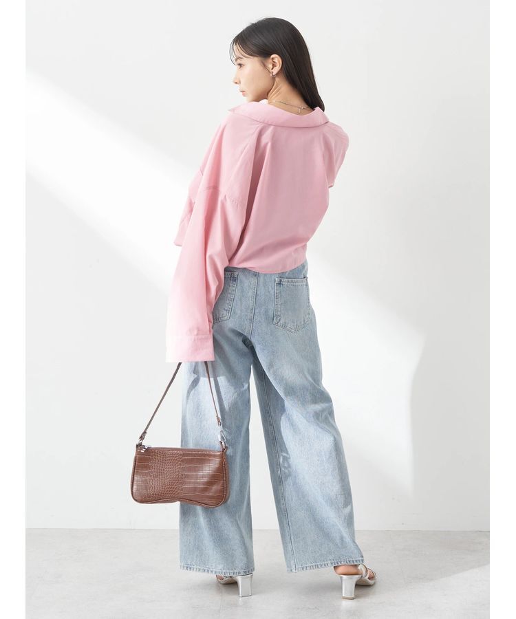 earth music&ecology「ビッグポケットショートシャツ」|シャツ・ブラウス|