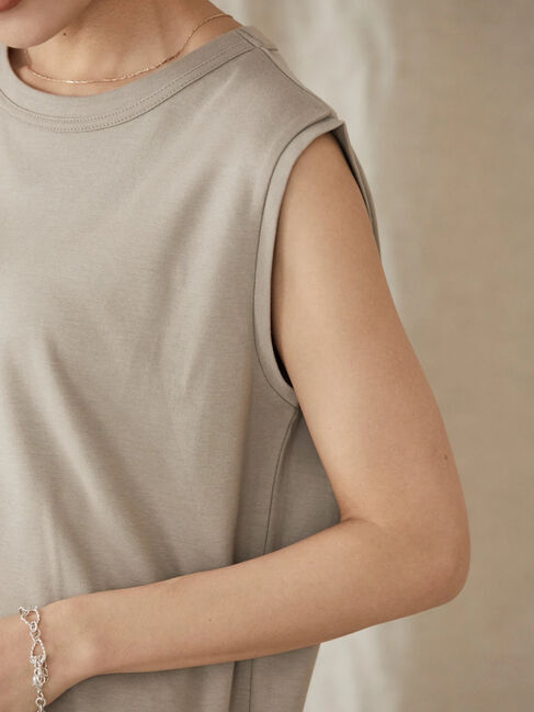  「ノースリーブカットプルオーバー」|Tシャツ・カットソー|