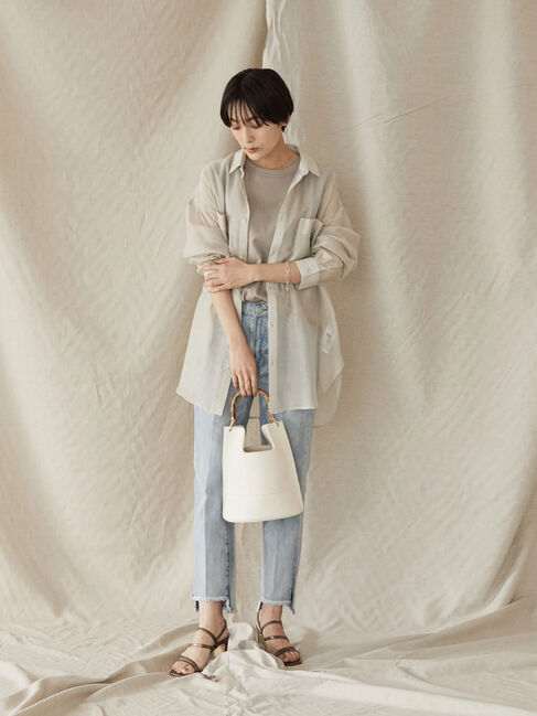  「ノースリーブカットプルオーバー」|Tシャツ・カットソー|