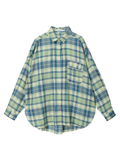  「とろみバックタックBIGシャツ」|シャツ・ブラウス|