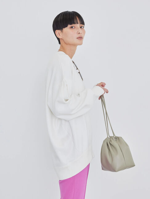 AMERICAN HOLIC「袖タックニットプルオーバー」|ニット・セーター|