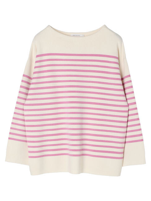 AMERICAN HOLIC「パネルボーダーニットチュニック」|チュニック|