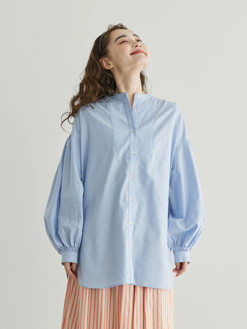 AMERICAN HOLIC「SET　ニットベスト+ボリュームスリーブシャツ」|ニット・セーター|