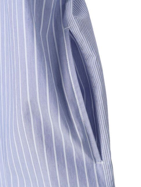 AMERICAN HOLIC「パッチワークストライプWポケットシャツワンピース」|ワンピース|