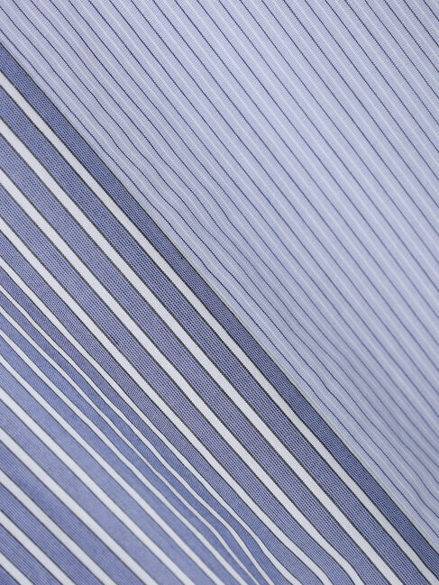 AMERICAN HOLIC「パッチワークストライプWポケットシャツワンピース」|ワンピース|