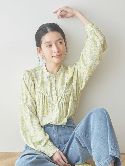 AMERICAN HOLIC「サラッとラグランプリントブラウス」|シャツ・ブラウス|