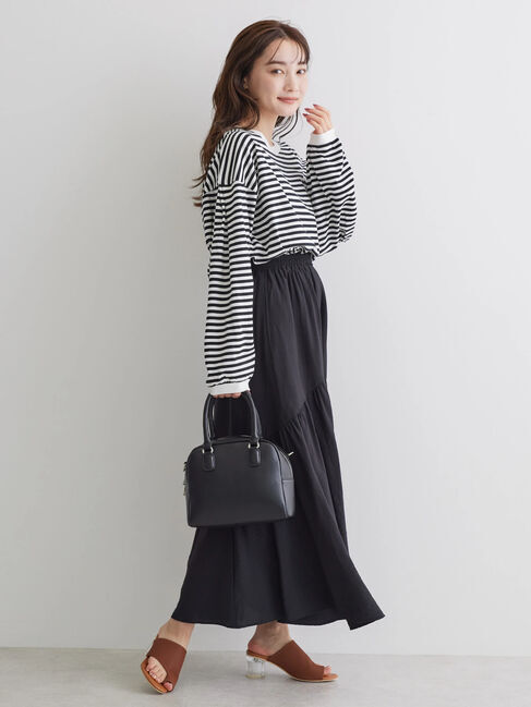 AMERICAN HOLIC「袖タックボリュームスリーブカットプルオーバー」|Tシャツ・カットソー|