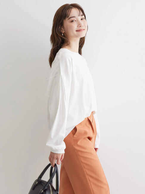 AMERICAN HOLIC「袖タックボリュームスリーブカットプルオーバー」|Tシャツ・カットソー|