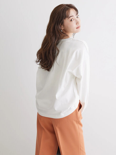 AMERICAN HOLIC「袖タックボリュームスリーブカットプルオーバー」|Tシャツ・カットソー|