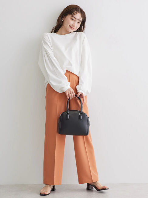 AMERICAN HOLIC「袖タックボリュームスリーブカットプルオーバー」|Tシャツ・カットソー|