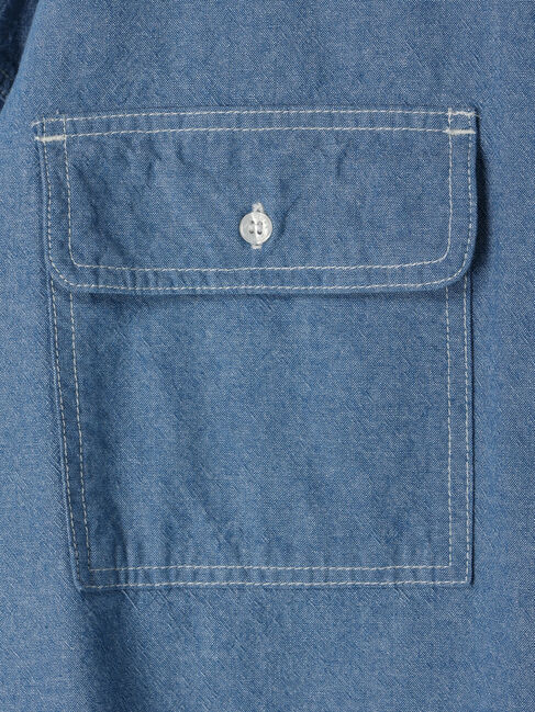  「ダンガリーシャツチュニック」|チュニック|