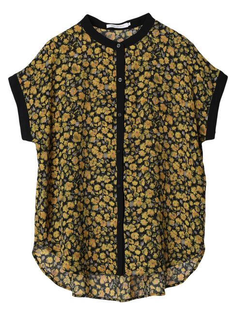 AMERICAN HOLIC「バイカラーアソートプリントブラウス」|シャツ・ブラウス|