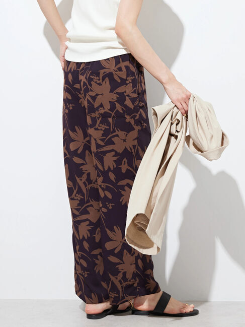 AMERICAN HOLIC「サラッとLeafモチーフパンツ」|その他|