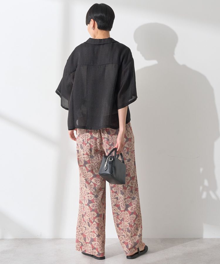 AMERICAN HOLIC「接触冷感シアー開襟半袖シャツ」|シャツ・ブラウス|