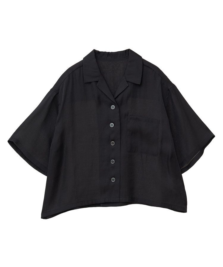 AMERICAN HOLIC「接触冷感シアー開襟半袖シャツ」|シャツ・ブラウス|