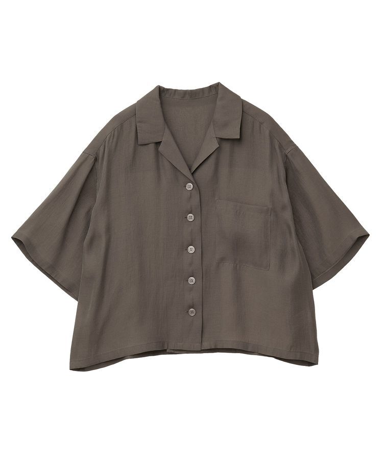 AMERICAN HOLIC「接触冷感シアー開襟半袖シャツ」|シャツ・ブラウス|