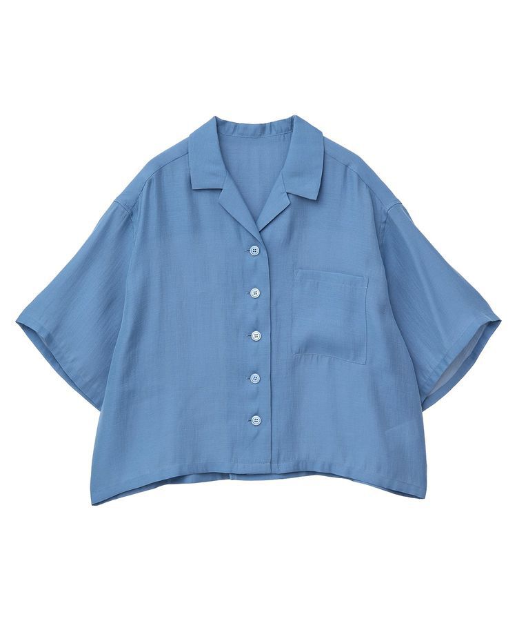 AMERICAN HOLIC「接触冷感シアー開襟半袖シャツ」|シャツ・ブラウス|