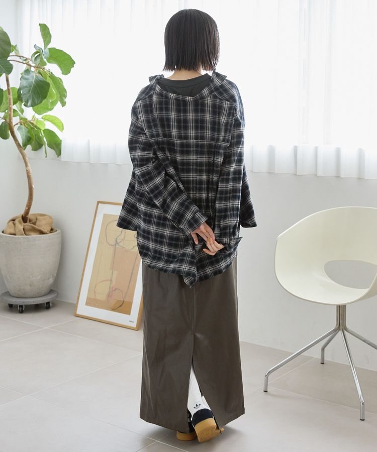 AMERICAN HOLIC「ビエラ起毛チェックシャツ」|シャツ・ブラウス|