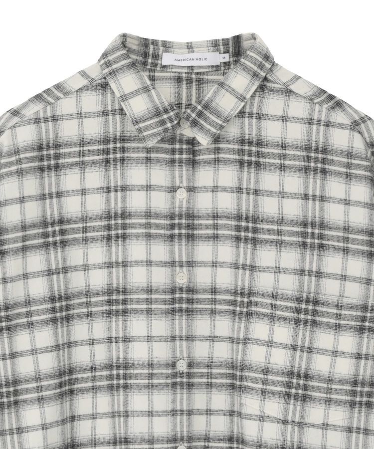 AMERICAN HOLIC「ビエラ起毛チェックシャツ」|シャツ・ブラウス|