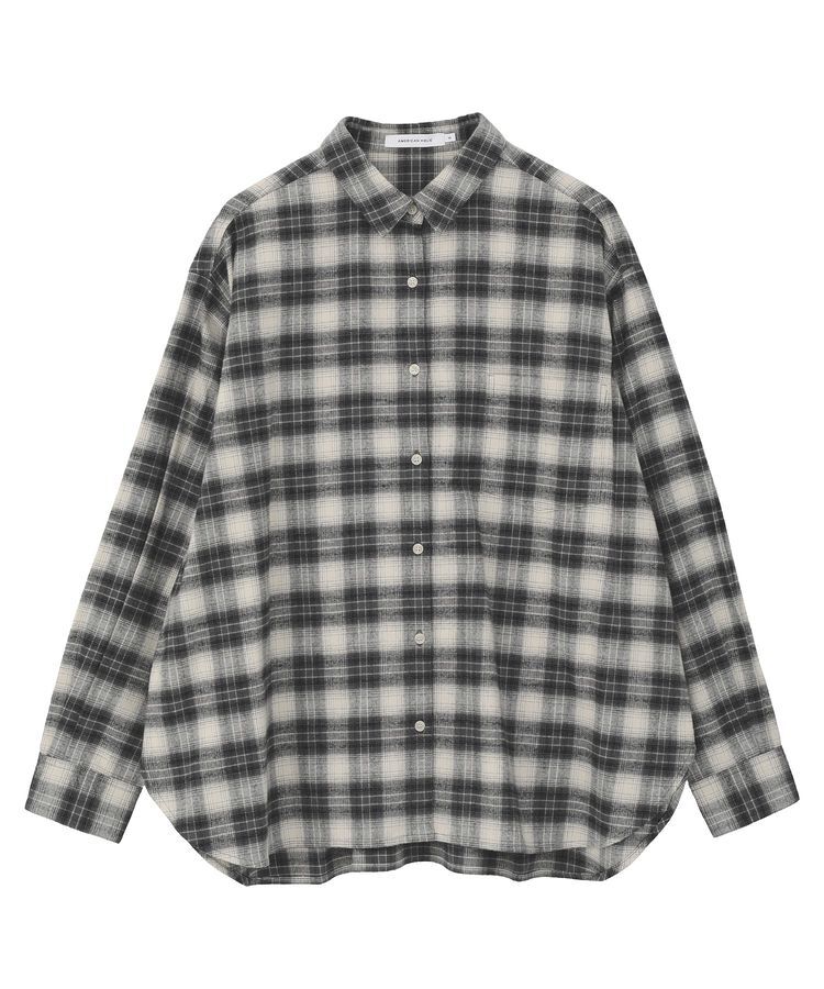 AMERICAN HOLIC「ビエラ起毛チェックシャツ」|シャツ・ブラウス|