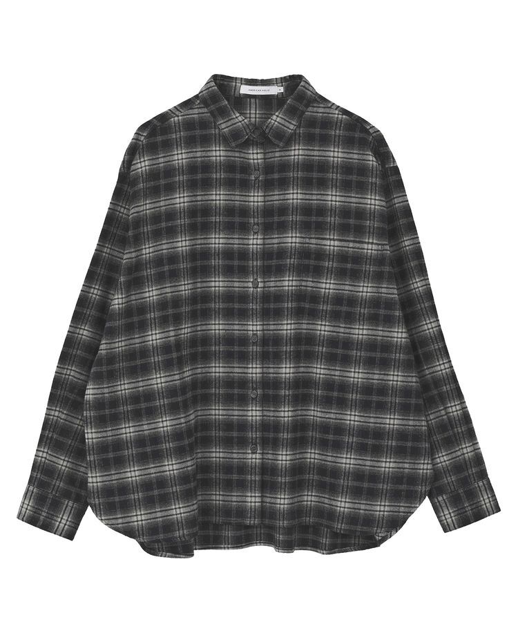 AMERICAN HOLIC「ビエラ起毛チェックシャツ」|シャツ・ブラウス|