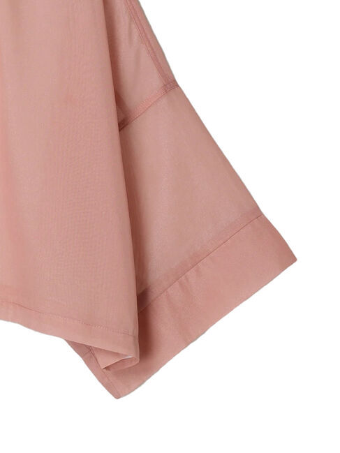 Green Parks「EGOIST　5分袖短丈シアーシャツ」|シャツ・ブラウス|