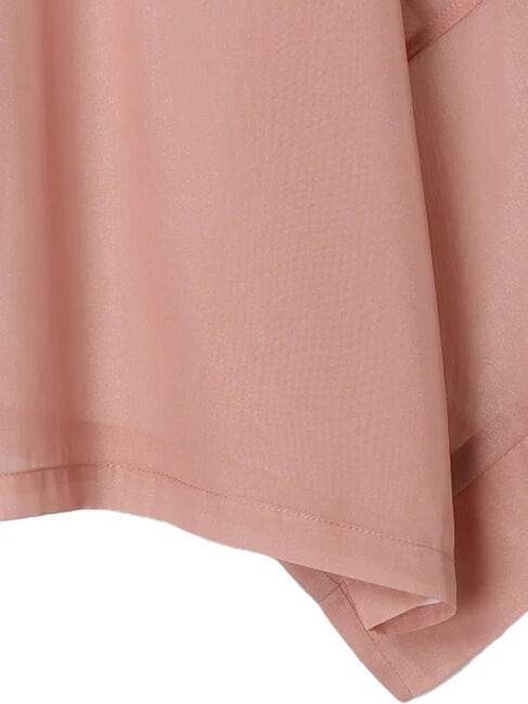 Green Parks「EGOIST　5分袖短丈シアーシャツ」|シャツ・ブラウス|