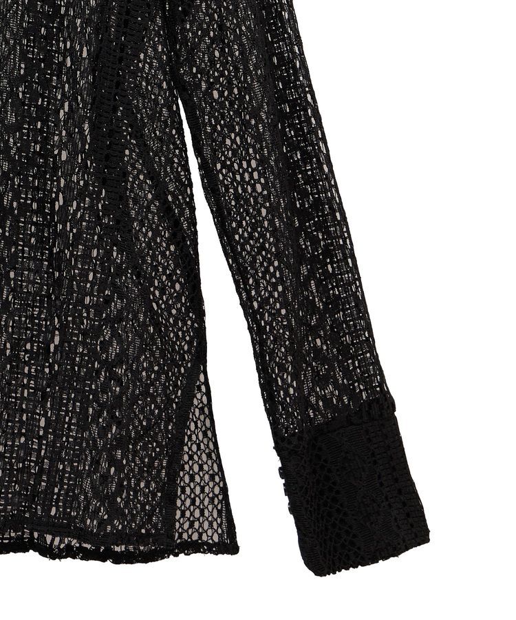 AnriettMusee「2WAYリボン付きレースシャツ」|シャツ・ブラウス|