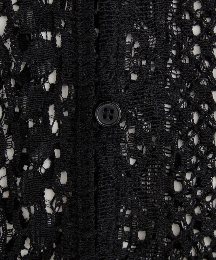 AnriettMusee「2WAYリボン付きレースシャツ」|シャツ・ブラウス|