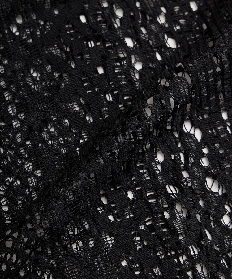 AnriettMusee「2WAYリボン付きレースシャツ」|シャツ・ブラウス|