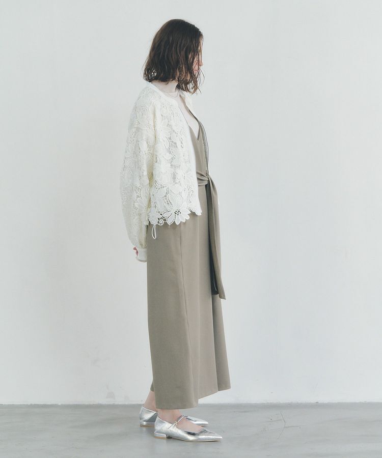 YECCA VECCA「レースブルゾン」|ブルゾン・スタジャン|