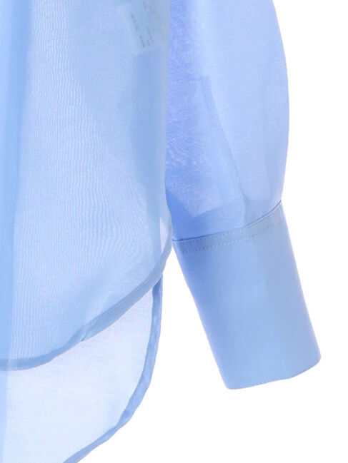 GARAGE OF GOOD CLOTHING「オーガンジースタンドカラーシャツ」|シャツ・ブラウス|