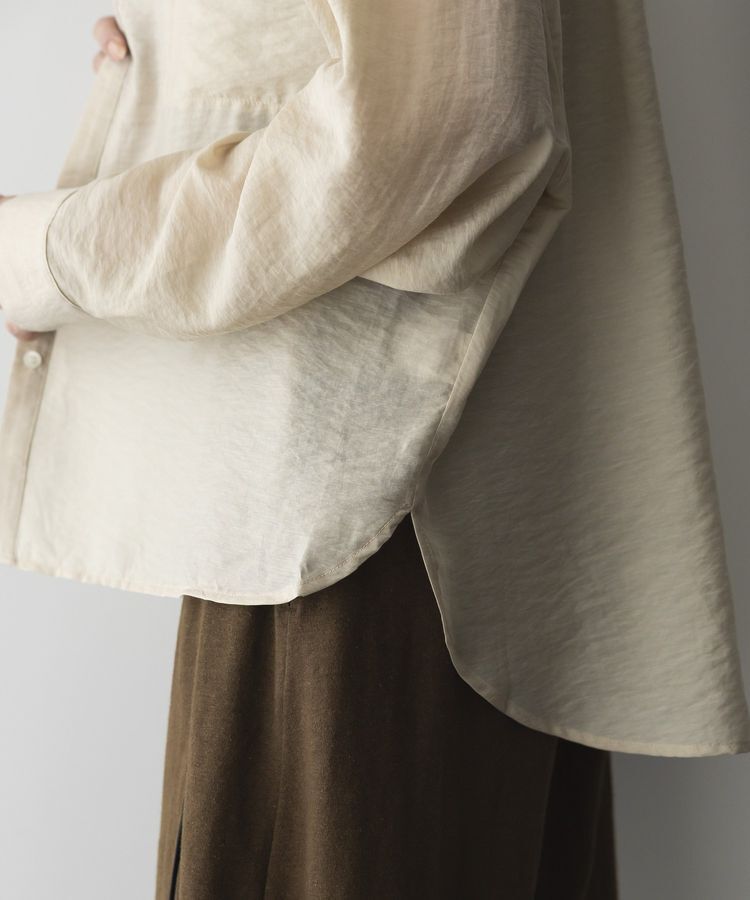 GARAGE OF GOOD CLOTHING「シアーBigシルエットシャツ」|シャツ・ブラウス|