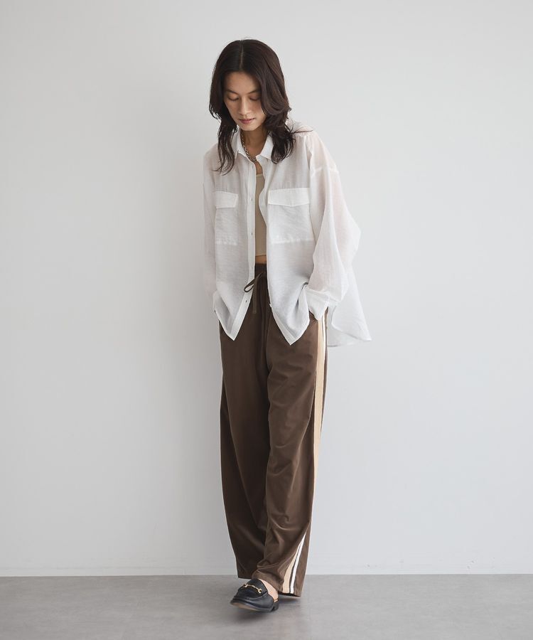 GARAGE OF GOOD CLOTHING「シアーBigシルエットシャツ」|シャツ・ブラウス|